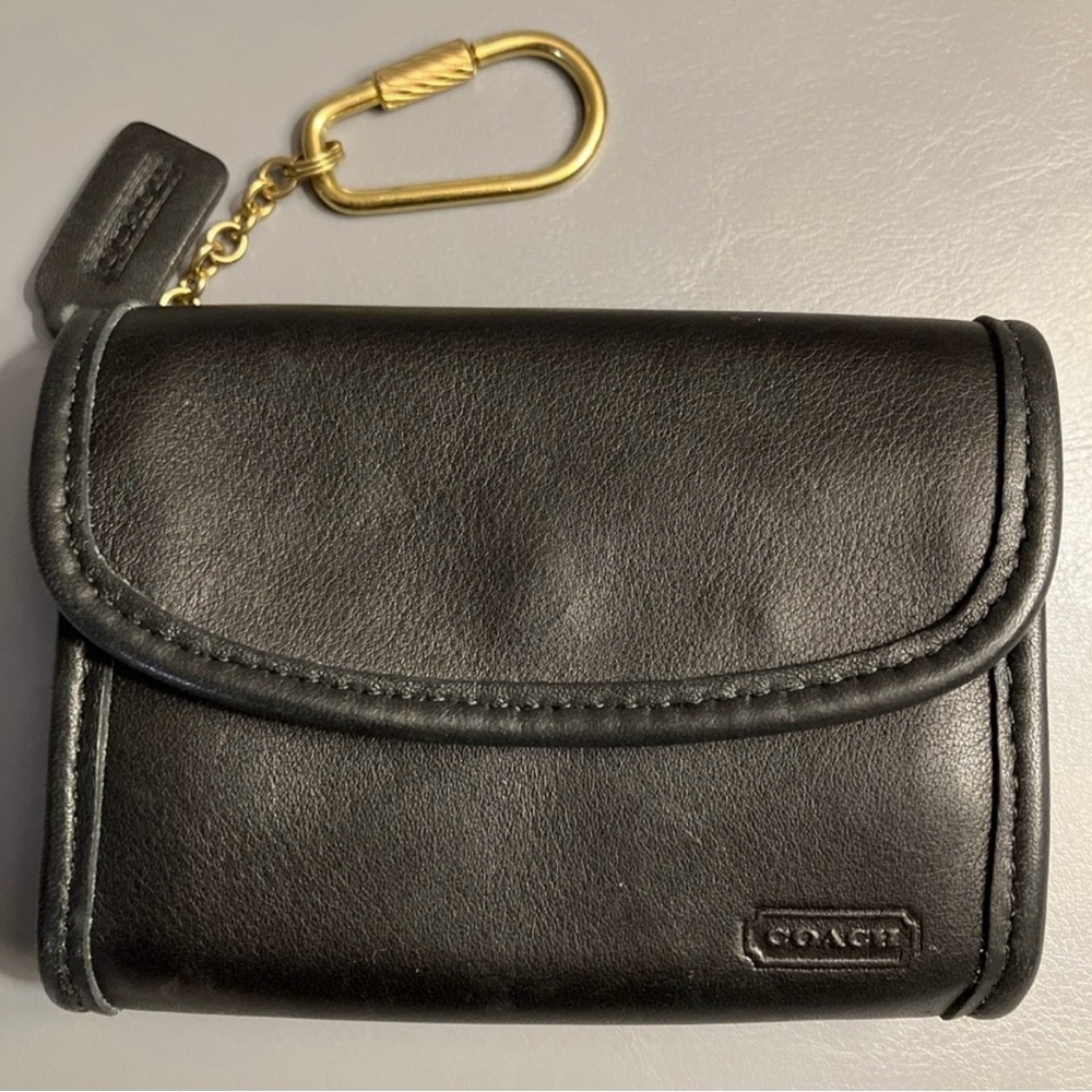 Coach Vintage Black Multi Purpose Wallet 7219